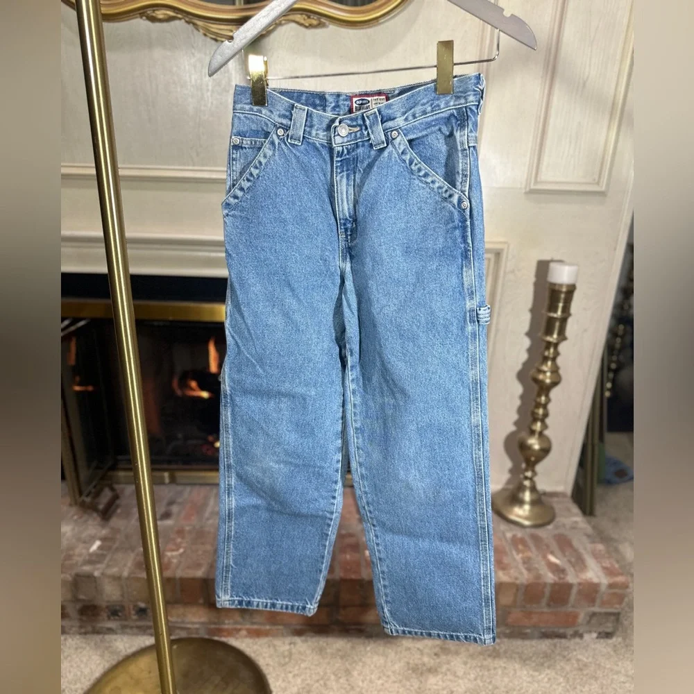 Old Navy Carpenter Jeans 14 Youth Vintage‎ Workwear Gorpcore